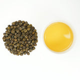 "Jasmine Fairies Blooming in Water" | High Mountain Organic Jasmine Dragon Pearls | Six-scented, hand-rolled beads with six layers of jasmine fragrance | EU Organic Certified | 2025 Spring Tea Limited Edition