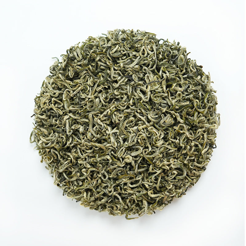 🌿 Organic High Mountain Biluochun | Hand-picked first spring tea | Traditional hand-rolling, rich fruity aroma | 2025 Mingqian Special Grade | White hair, refreshing and sweet
