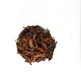 Certified organic Golden Peony black tea. Known for its captivating natural aroma of orchid, sweet peach, and a hint of spice.