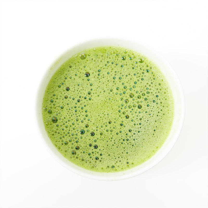 Organic dark green matcha | sweet and buttery texture with layered seaweed aroma