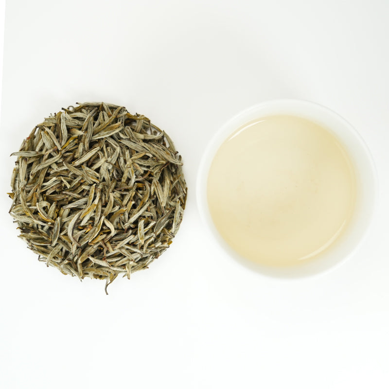 Intangible Cultural Heritage Craftsmanship & Gold Award Honors | High Mountain Organic Jasmine Silver Needle Tea | Traditional Six Fragrance Tea & Imperial Rock Sugar Sweetness | Organic Certification | First-Harvest Limited Edition