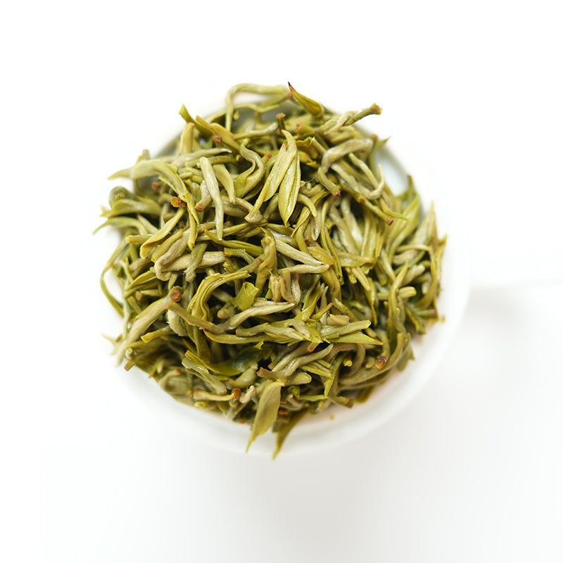 🌿 Organic High Mountain Biluochun | Hand-picked first spring tea | Traditional hand-rolling, rich fruity aroma | 2025 Mingqian Special Grade | White hair, refreshing and sweet