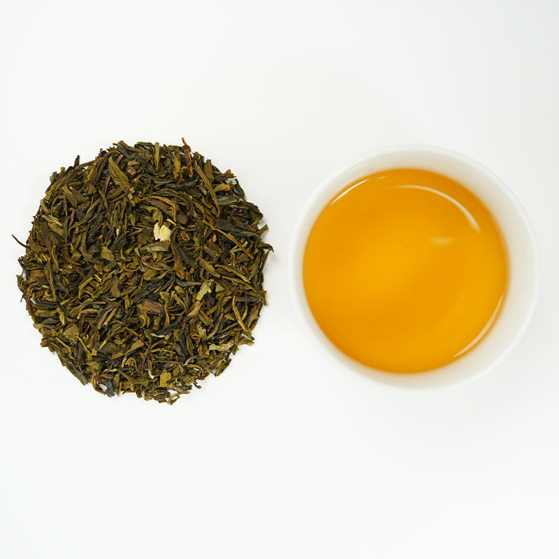 High Mountain Organic Jasmine Green Tea | Cloud Tea from 1200 meters above sea level | Multi-flavor, single-serve packaging with rock sugar jasmine fragrance | 2025 Spring Limited Edition