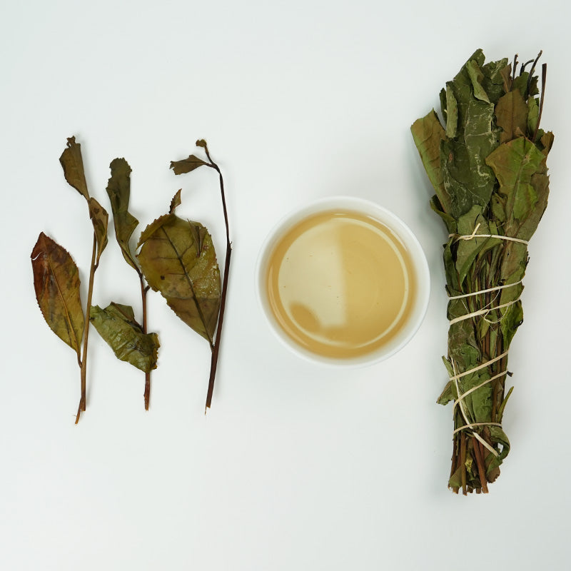 Harvested in the first spring of 2024, the tea is made from century-old fir trees. The tea has a rich, milky flavor, a deep rock rhyme, and a natural fir fragrance and mineral aroma.