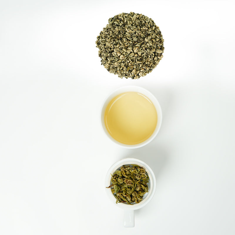 EU Organic Certified Jade Handwheel Jade Snail Tea | High Mountain Organic Jade Snail Tea | Hand-rolled, Blooms in Water | Fresh, Mellow, Refreshing, with a Clear Bean Fragrance | Limited Edition, First Harvest Before the Qingming Festival, 2025