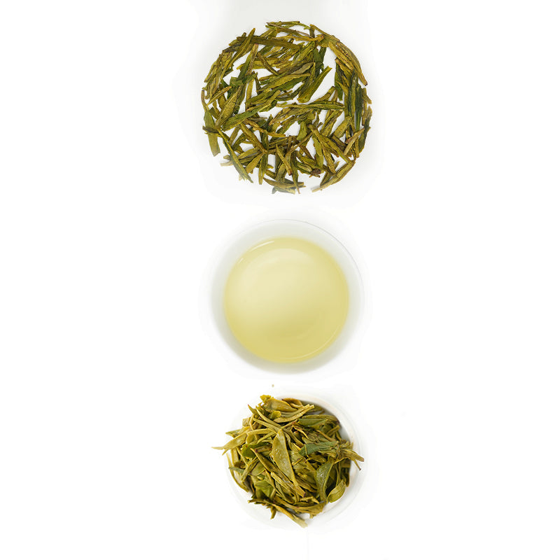 🍃｜2025 Qingqian European Standard Organic Certified Longjing Tea·Spring Tea First Picking｜Traditional Hand-roasted·Fresh and Sweet｜Zero Pesticide Original Leaf Green Tea｜Natural Bean Fragrance and Orchid Flavor