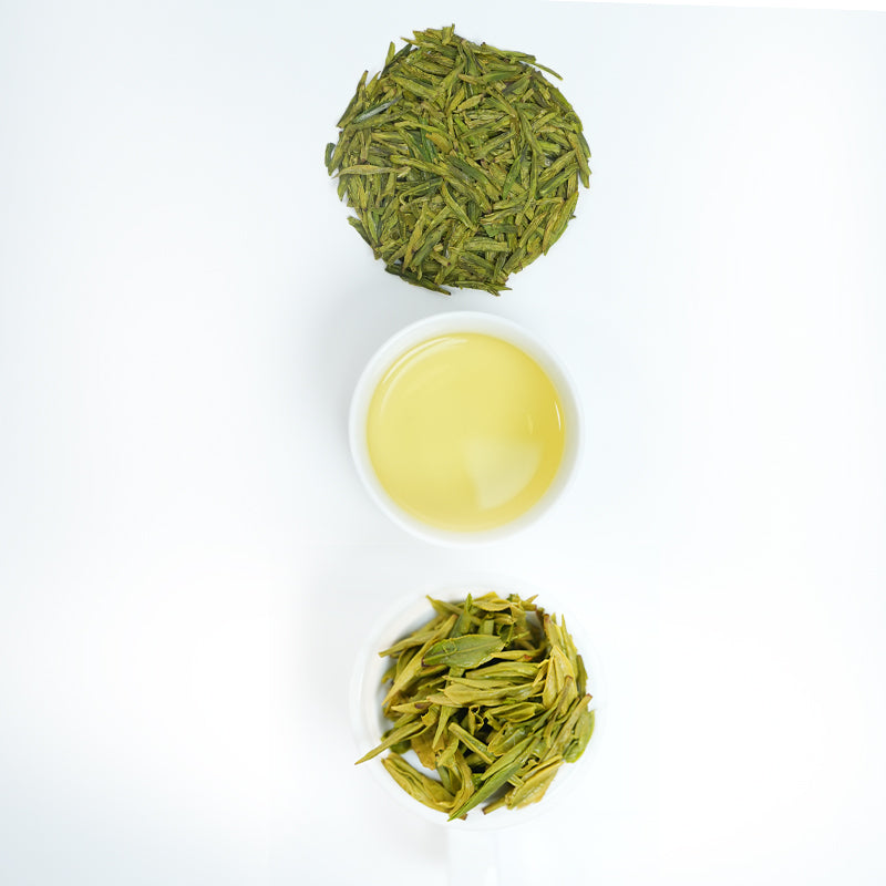 💚 "A fresh, mellow sip awakens spring" | China High Mountain Organic Longjing Tea | Certified Organic | First harvested before the Qingming Festival in 2025 | Hand-roasted with aromas of bean and orchid |