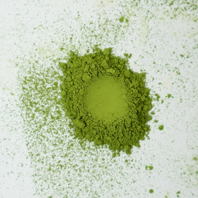 Organic dark green matcha | sweet and buttery texture with layered seaweed aroma
