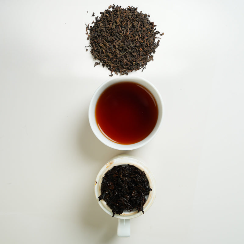Certified Organic Grade 1 Ripe Pu'er Tea | Xishuangbanna Core Production Area | Rich aroma, mellow aged flavor, smooth and sweet taste | Certified Organic | 2025 Aged Series