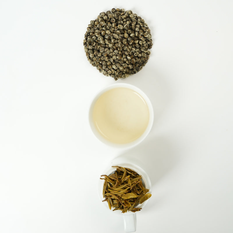 International Gold Award Certification | High Mountain Organic Jasmine Pearls | Six-Fragrant Rock Sugar Jasmine Hand-Rolled Pearls | Certified Organic | 2025 Spring Tea Limited Edition