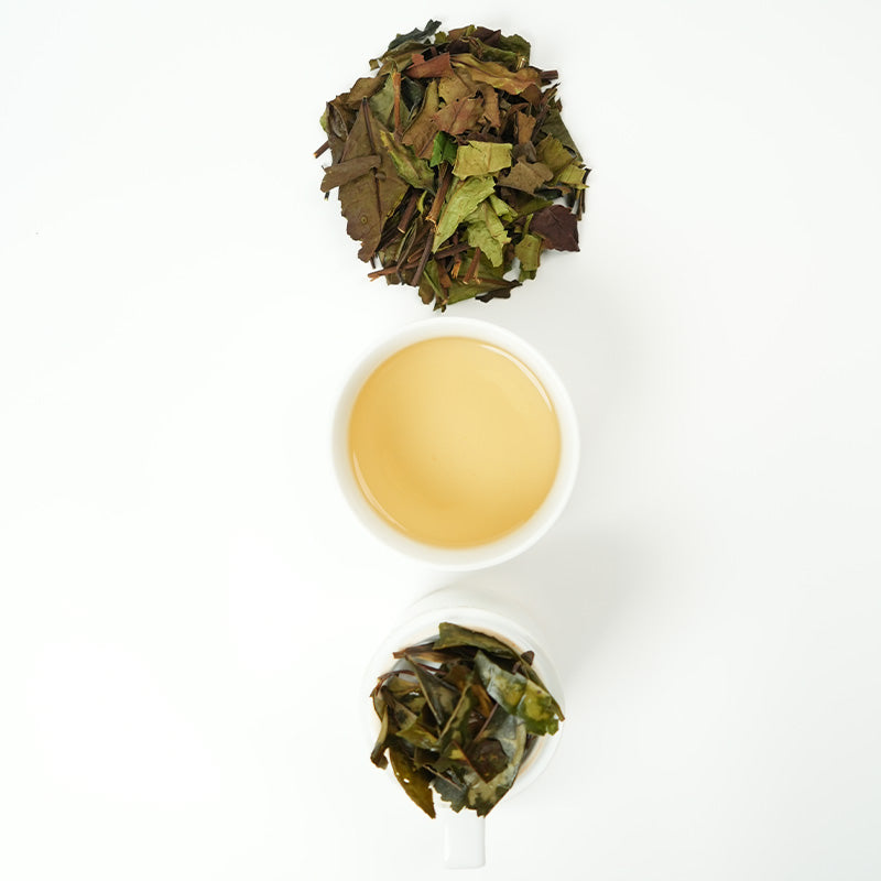 2025 Spring Limited Edition | Rock Milk Old Fir Milky White Tea, Century-Old Fir Charcoal Roasted Tea, Honey Milky Aroma | Wuyi Mountain High Mountain Rock Tea | Traditional Handmade Tea, Collectible Quality