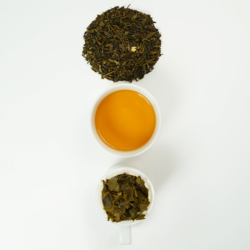 High Mountain Organic Jasmine Green Tea | Cloud Tea from 1200 meters above sea level | Multi-flavor, single-serve packaging with rock sugar jasmine fragrance | 2025 Spring Limited Edition