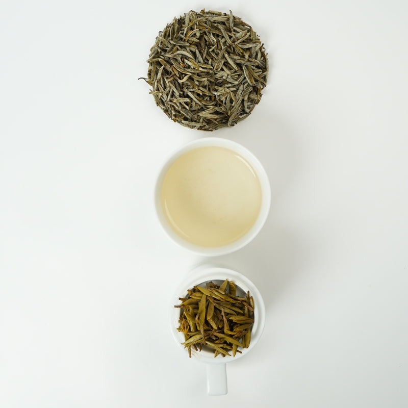 Intangible Cultural Heritage Craftsmanship & Gold Award Honors | High Mountain Organic Jasmine Silver Needle Tea | Traditional Six Fragrance Tea & Imperial Rock Sugar Sweetness | Organic Certification | First-Harvest Limited Edition