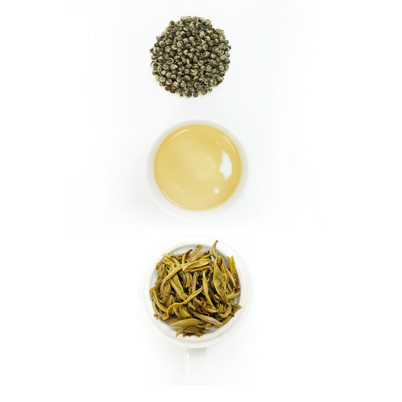 2025 Organic Jasmine Dragon Balls | Nine Scents per Bottle | Hand-rolled Balls, Suitable for Hot or Cold Brewing | Limited Edition Spring Tea