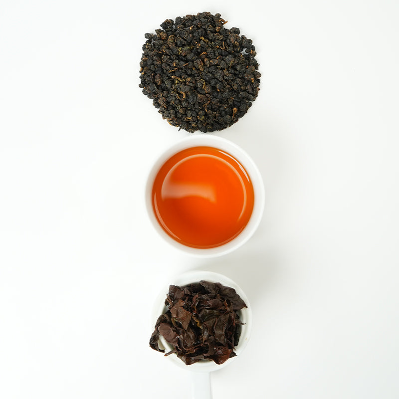 🌺【Red Jade Oolong】European Standard Organic·Taiwanese Gaba Oolong｜1600m above sea level Yunwu Tea Garden｜Translucent red tea soup·Sweet osmanthus honey fragrance｜2024 Spring Tea Limited Edition