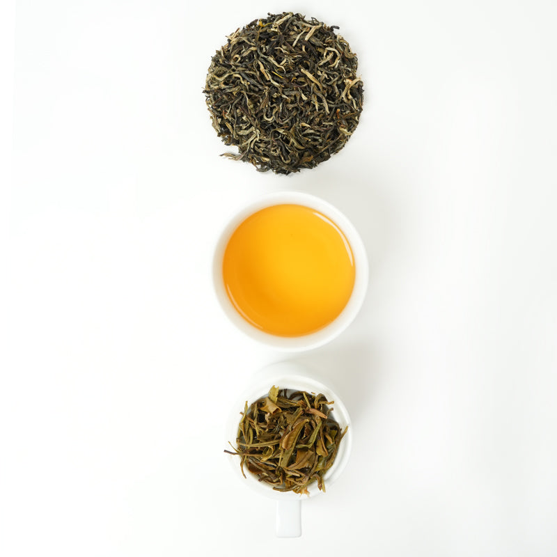 "A Quiet Valley Orchid, Silver Snow Seeks Fragrance" | Organic High Mountain Jasmine Silver Buds | Brewed with Five-Spice Traditional Method, Rock Sugar Flavor | Certified Organic | 2025 First Harvest Limited Edition