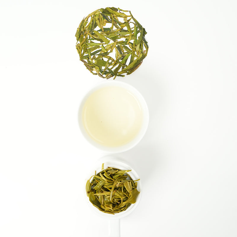 🌱 Organic Longjing Tea | 2025 Mingqian Premium Spring Tea | Traditional Hand-Roasted | Fresh and Sweet | Natural Bean Fragrance | Pesticide-Free Green Tea
