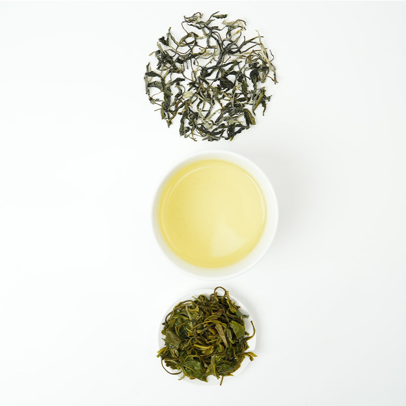 🌿 Wild Green Maofeng Tea | High Mountain Cloud Tea | Hand-rolled, Honey-scented | 2025 Spring New Tea | Suitable for Hot or Cold Brewing