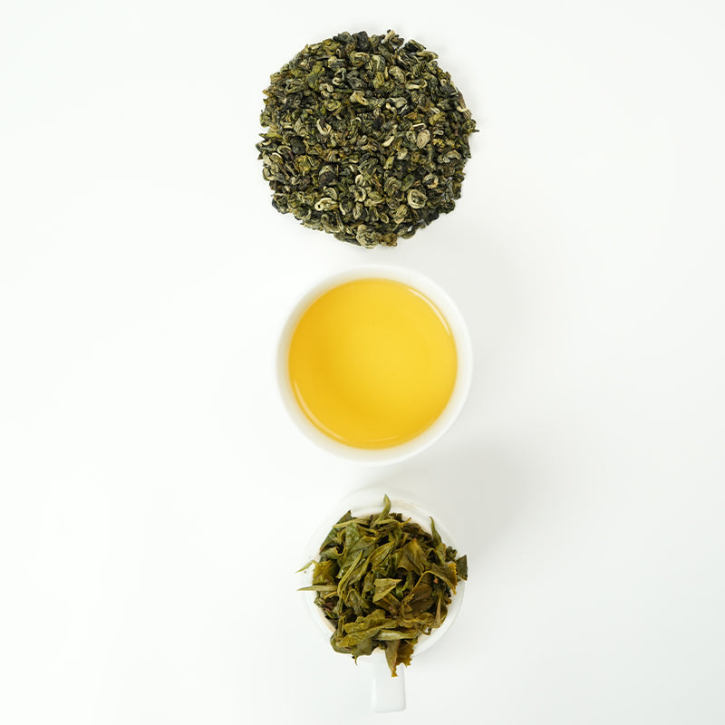 Certified Organic High Mountain Jasmine Green Snail | Five scents, one hand-rolled tea | Spiral flower, rock sugar jasmine fragrance | 2025 Spring Tea Limited Edition