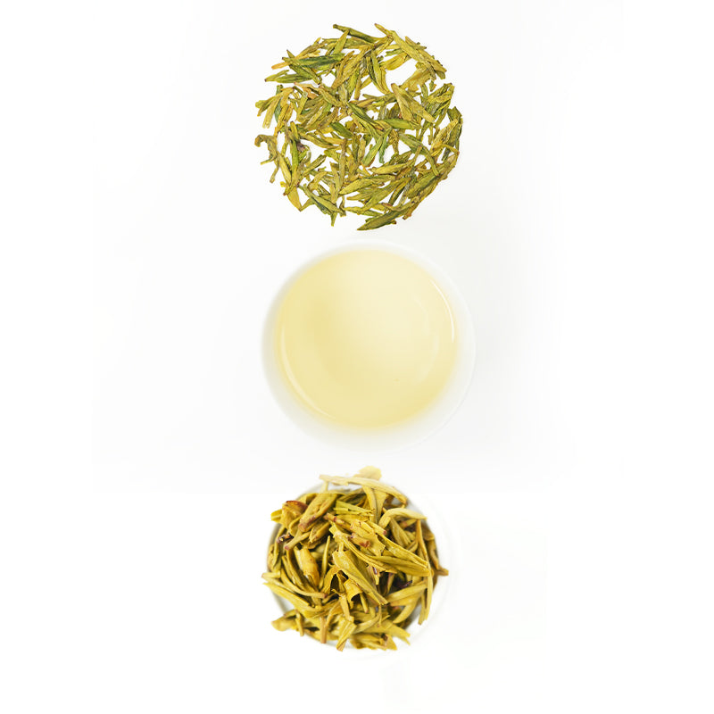 🌸 "A touch of water brings the fragrance of spring" | China's High Mountain Organic Longjing | Bean fragrance and orchid charm, refreshing and penetrating | Certified Organic | First harvest before Qingming Festival in 2025 |