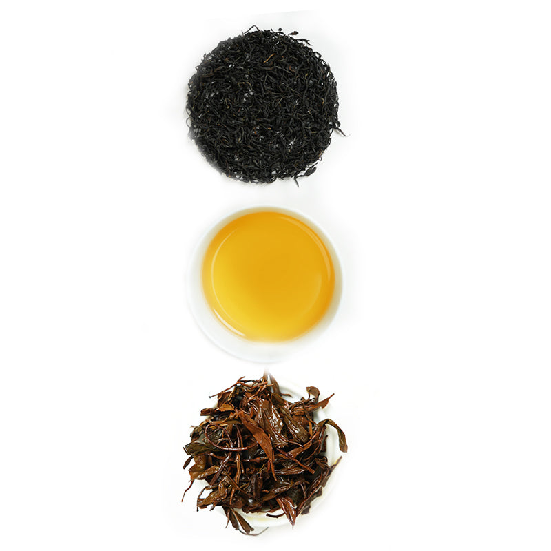 Wild Chinese Red Head Spring Qihong Maofeng - EU Organic High Mountain Black Tea - Handmade Mingqian Spring Tea