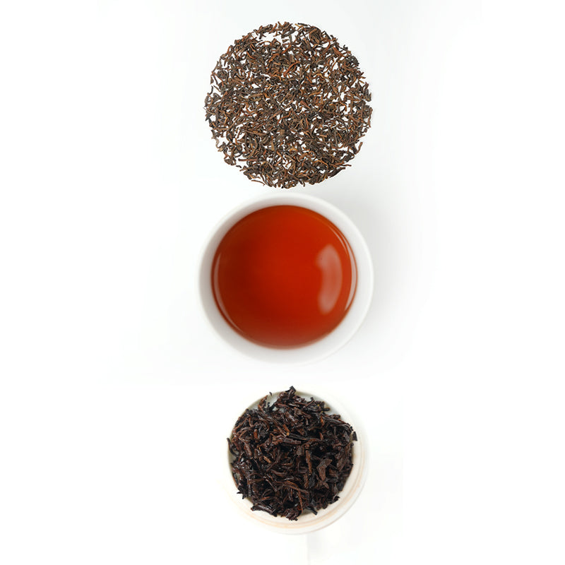 Organic Pu'er Ripe Tea | Mengku Mid-Leaf Imperial Grade | Aged Sweet Glutinous Rock Sugar | Certified Organic | 2025 Rare Aged Tea