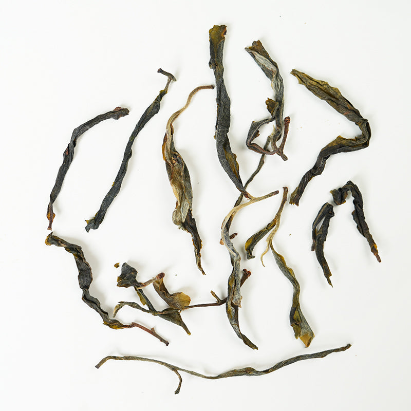 Certified Organic Plum Green Pu'er | 2025 Spring Ancient Tree Tea | Rock Sugar Sweet Green Plum Wine | Certified Organic | Rare Producing Area in Lincang, Yunnan