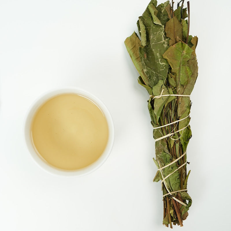 Harvested in the first spring of 2024, the tea is made from century-old fir trees. The tea has a rich, milky flavor, a deep rock rhyme, and a natural fir fragrance and mineral aroma.