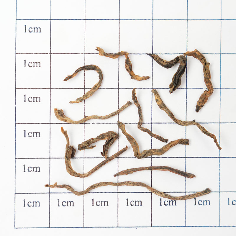 Certified Organic Jingmai Mountain Ripe Pu'er | 2025 First Spring Ancient Tree Tea | Exclusive from Mangjing Village, Yunnan | Certified Organic | Honey orchid aroma, rock sugar sweetness