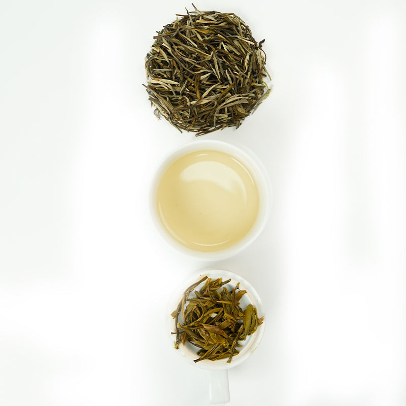 Certified Organic Jasmine Phoenix Tea | Seven Fragrances Tea Brewing Technique | Rock Sugar Sweetness Jasmine Silver Needle Tea | Certified Organic | 2025 Spring Limited Edition
