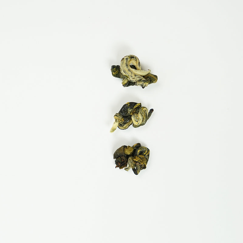 Certified Organic High Mountain Jasmine Green Snail | Five scents, one hand-rolled tea | Spiral flower, rock sugar jasmine fragrance | 2025 Spring Tea Limited Edition
