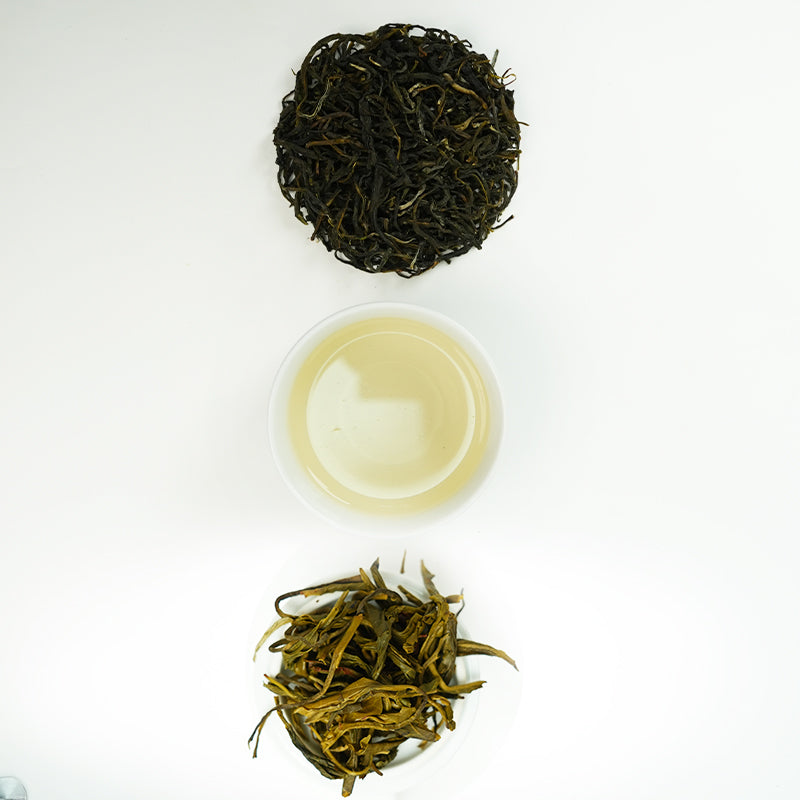 European Standard Green Maofeng Tea | Huangshan High Mountain Mingqian Tea | Refreshing Chestnut Blossom Fragrance | 2025 Limited Edition Spring Tea | European Standard Certified Organic Green Tea