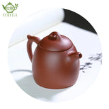 Purple-grit Tea Pot